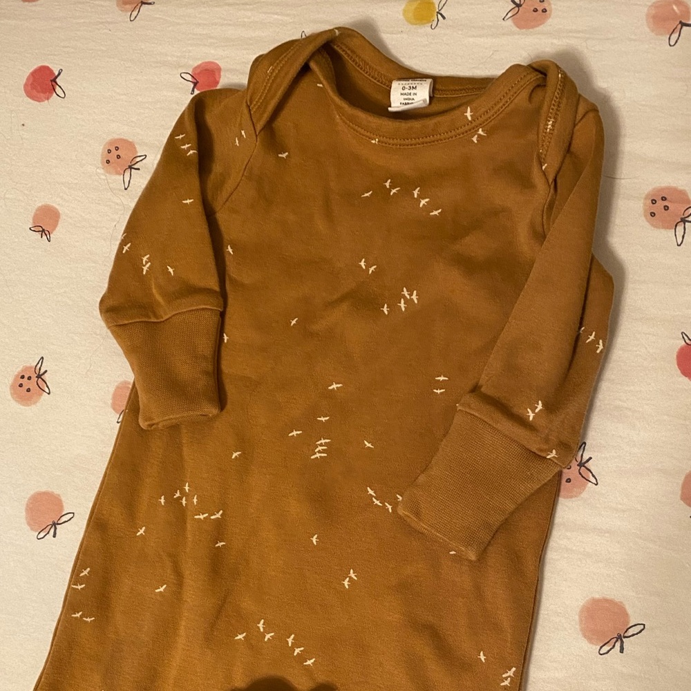 Colored Organics Infant Gown